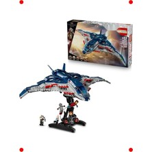 MarkEntegra Süper Kahraman Uçağı Yapım Seti 1131 Parça