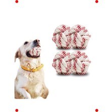 MarkEntegra 4 Adet Köpek Oyun ve Eğitim Topu Seti