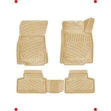 MarkEntegra Glb 2019+ Uyumlu Bej Oto Paspas Takımı