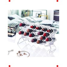 MarkEntegra 22 Bölmeli Şeff Ruj Organizeri