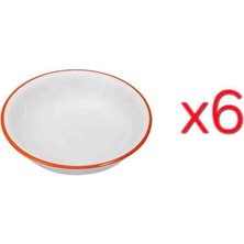 Porland Crops Orange Line Kase 6'lı 13CM