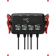 MarkEntegra Çoklu Akıllı Akü Şarj ve Bakım Cihazı (4'lü)