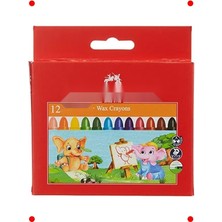 MarkEntegra Jumbo Yıkanabilir Mum Seti, 12 Renk