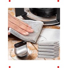 MarkEntegra Çizilmez Naylon Tel Bulaşık Bezi (20X20 Cm) - Yağ Tezleyici