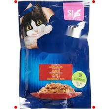 MarkEntegra Yavru Sığır Etli Yaş Kedi Maması 26X85 gr Çoklu Paket