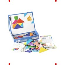 MarkEntegra Eğitici Manyetik Tangram Seti 96 Parça