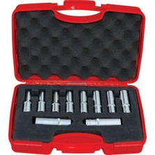 İzeltaş Izeltaş 1108006010 10 Parça 1/2" Altı Köşe Derin Lokma Takımı