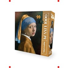 MarkEntegra Inci Küpeli Kız 1000 Parça Yetişkin Yapbozu