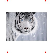 MarkEntegra Beyaz Kaplan Temalı Yapboz - 500 Parça Yetişkin Puzzle