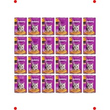 MarkEntegra Tavuklu Yetişkin Kedi Yaş Mama (24X400GR)