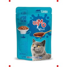 MarkEntegra Somonlu Yetişkin Kedi Yaş Mama Porsiyonları 24'lü