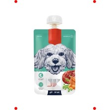 MarkEntegra Taze Kuzulu ve Havuçlu Köpek Et Ezmesi 90 gr