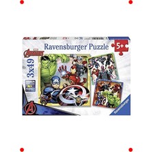 MarkEntegra Avenrs Temalı 3X49 Parça Çocuk Yapbozu