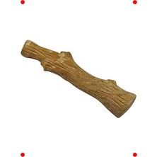 MarkEntegra Kızılcık Ahşap Görünümlü Köpek Çiğneme Oyuncağı