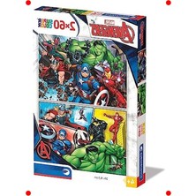 MarkEntegra Çocuklar Için 2X60 Parça Yapboz Seti