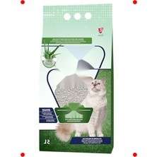 MarkEntegra Topaklanan Doğal Kedi Kumu - Aloe Vera Özlü (5 Lt)