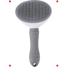 MarkEntegra Otomatik Tüy Atmalı Kedi Köpek Fırçası Tarağı