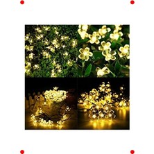 MarkEntegra Çiçek Desenli Solar Bahçe Aydınlatması 30