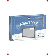 MarkEntegra Gümüş Renk 1000 Parça Yapboz Çerçevesi - Demonte