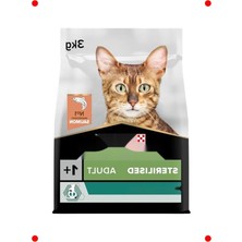 MarkEntegra Kısırlaştırılmış Yetişkin Somonlu Kedi Maması 3 kg