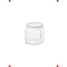 MarkEntegra Kapaklı Büyük Cam Kanoz - 1500 ml