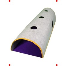 MarkEntegra Kedi Oyun ve Saklanma Tüneli (100 Cm, Büyük Boy)