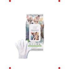 MarkEntegra Kedi Köpek Için Eldiven Mendil 20 Adet Çok Amaçlı