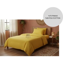 Ayçiçek Home Tek Kişilik Nevresim Takımı Lastikli Çarşaf 160/215 Yorgan Ölçüsü