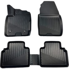 Black Gold Citroen C-Elysee 2018 3D Araca Özel Premium Havuzlu Oto Paspas