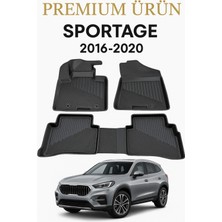 Black Gold Kia Sportage 2016-2020 Uyumlu 3D Oto Paspas Premium