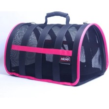 Migno Astrahv Fileli Model Kedi/köpek Taşıma Çantaları/pembe/tüm Havayollarına Uyumlu!