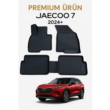 Black Gold Jaecoo 7 2024+ Uyumlu 3D Oto Paspas Premium