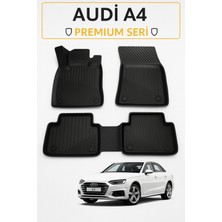 Black Gold Audi A4 2008 Sonrası Uyumlu 3D Kauçuk Oto Paspas – Premium Seri