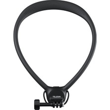 Telesin Telesın Action Camera Neck Holder Se2.0, Aksiyon Kameralar Için Esnek Boyun Askısı (Siyah)