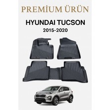 Black Gold Hyundai Tucson 2015-2020 Uyumlu 3D Oto Paspas Premium
