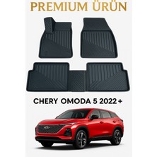 Black Gold Chery Omoda 5 2022+ Uyumlu 3D Oto Paspas Premium