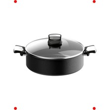 MarkEntegra 28 cm Yum Kaplamalı Indüksiyon Tabanlı Tencere