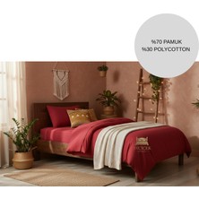 Ayçiçek Home Tek Kişilik Nevresim Takımı Lastikli Çarşaf 160/215 Yorgan Ölçüsü