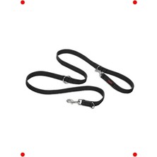 MarkEntegra Köpek Eğitim Kayışı - Büyük Boy, Siyah, 2 Metre