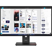 Biosis Lenovo 31.5" IPS T32UD-40 64B0GAT1TK 4ms 60HZ Hdmı-Dp Typec RJ45 Kurumsal Monitör (4K) 3840X2160