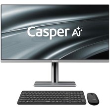 Casper 27" Qhd A970 A97.210H-8E00X-V-GK Core 5 210H- 8gb Ddr5 Ram 500GB M2 Nvme- O/b UHD Fdos Pıvot