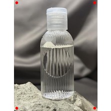 MarkEntegra 100 Adet 50 ml Şeff Kapaklı Boş Plik Şişe