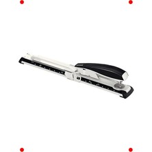 MarkEntegra Uzun Kollu Ofis Zımbası, Yüksek Kapasiteli, Siyah