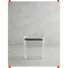 MarkEntegra Krem Rengi Çok Amaçlı Saklama Kabı - 700 ml