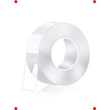 MarkEntegra Su Geçirmez Şeffaf Nano Bant - 2 Metre, Ekstra Güçlü