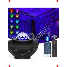 MarkEntegra Akıllı Yıldız Projektör Lamba Müzikli Betooth