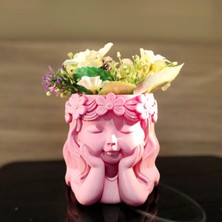 Dekoratif Saksı, Kalemlik Yada Makyaj Organizer