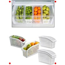 MarkEntegra Buzdolabı ve Do Içi Düzenleyici Organizer (4'lü)