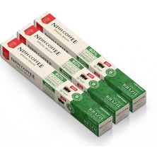 Nish Coffee Single Orijin Kapsül Kahve Kahve Brasil (Nespresso Uyumlu) 3lü Set (30 Kapsül)