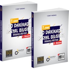 Dakika Yayınları 20 Dakikada 7. Sınıf Sosyal Bilgiler Öğrenci Defteri